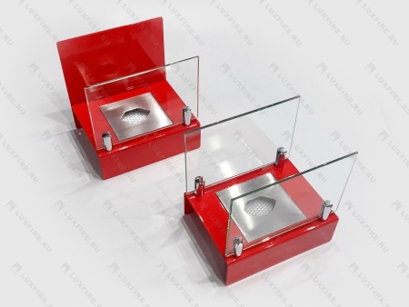 Настольный биокамин Lux Fire "Афиша" S (красный) Настольный биокамин Lux Fire "Афиша" S (красный) по цене 8 228 руб.