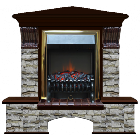 Бостон К Алтай угловой (дуб)+Fobos Brass