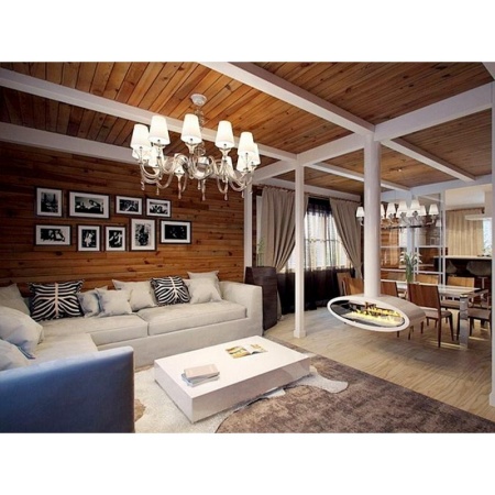 Механический биокамин Decoflame Ellipse Ceiling по цене 780 000 руб.