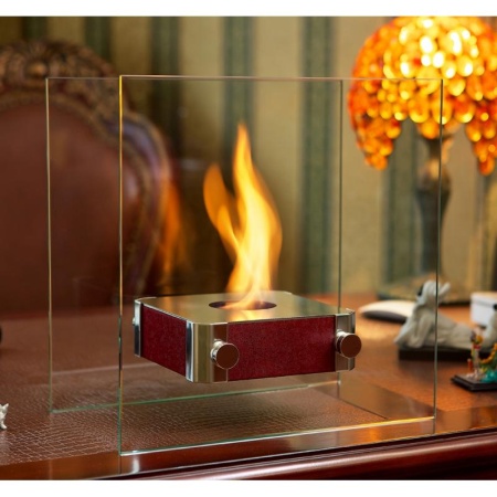 Биокамин настольный Silver Smith Mini 3 Premium Red по цене 11 900 руб.