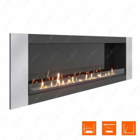 Биокамин SteelHeat LONG-V 1500 XL стекло + стемалит Биокамин SteelHeat LONG-V 1500 XL стекло + стемалит по цене 67 248 руб.