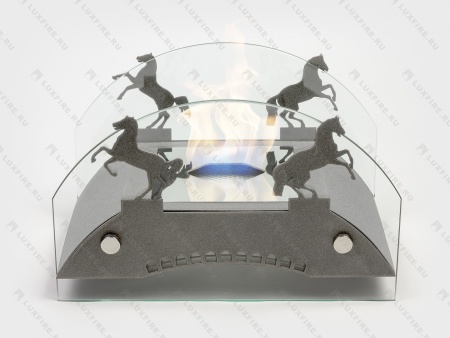 Настольный биокамин Lux Fire "Графский мост" М (серебро) по цене 19 602 руб.