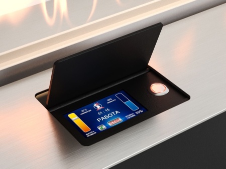 Автоматический биокамин Lux Fire Smart Flame 800 RC INOX по цене 310 970 руб.