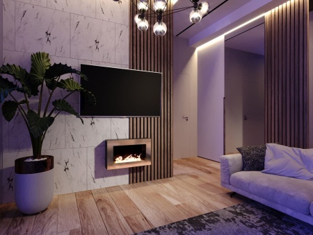 Биокамин "Русский огонь" Барокко 650N настенный по цене 29 800 руб.