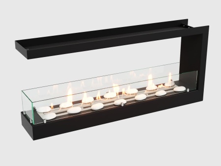 Встроенный биокамин Lux Fire Торцевой 1090 S по цене 60 390 руб.